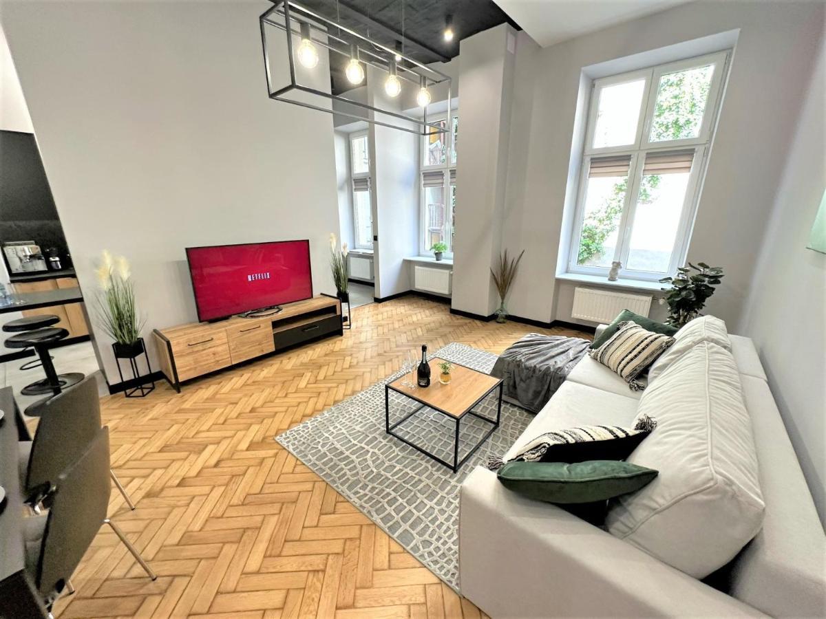 Luxury 100M2 Loft Design-Apartment At Wawel + Netflix Kraków Eksteriør billede